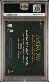 2015 Arrow Season 2 Autograph Kelly Hu as China White On Card Auto PSA 9/10